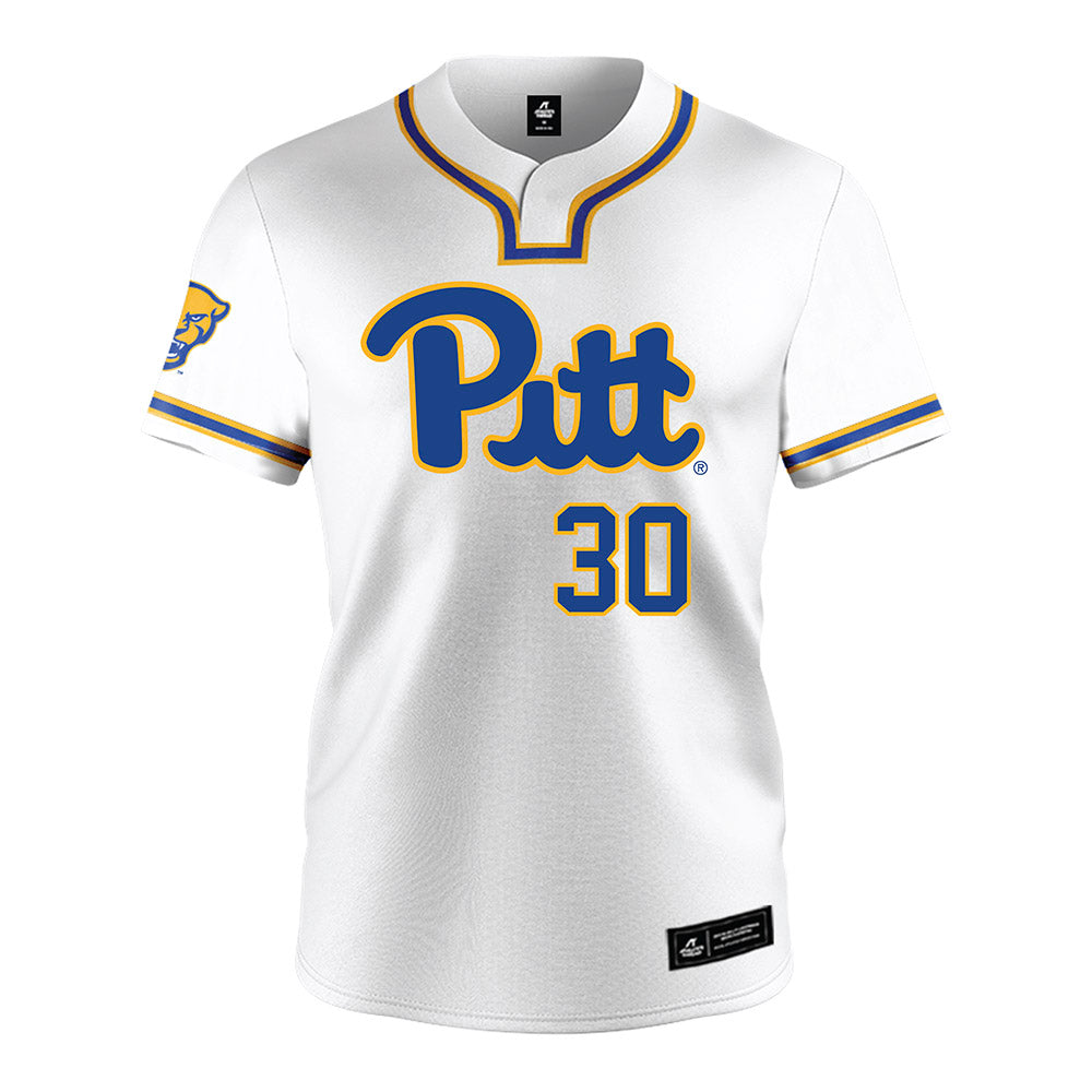 Pittsburgh - NCAA Softball : Amelia Long - White Jersey-0