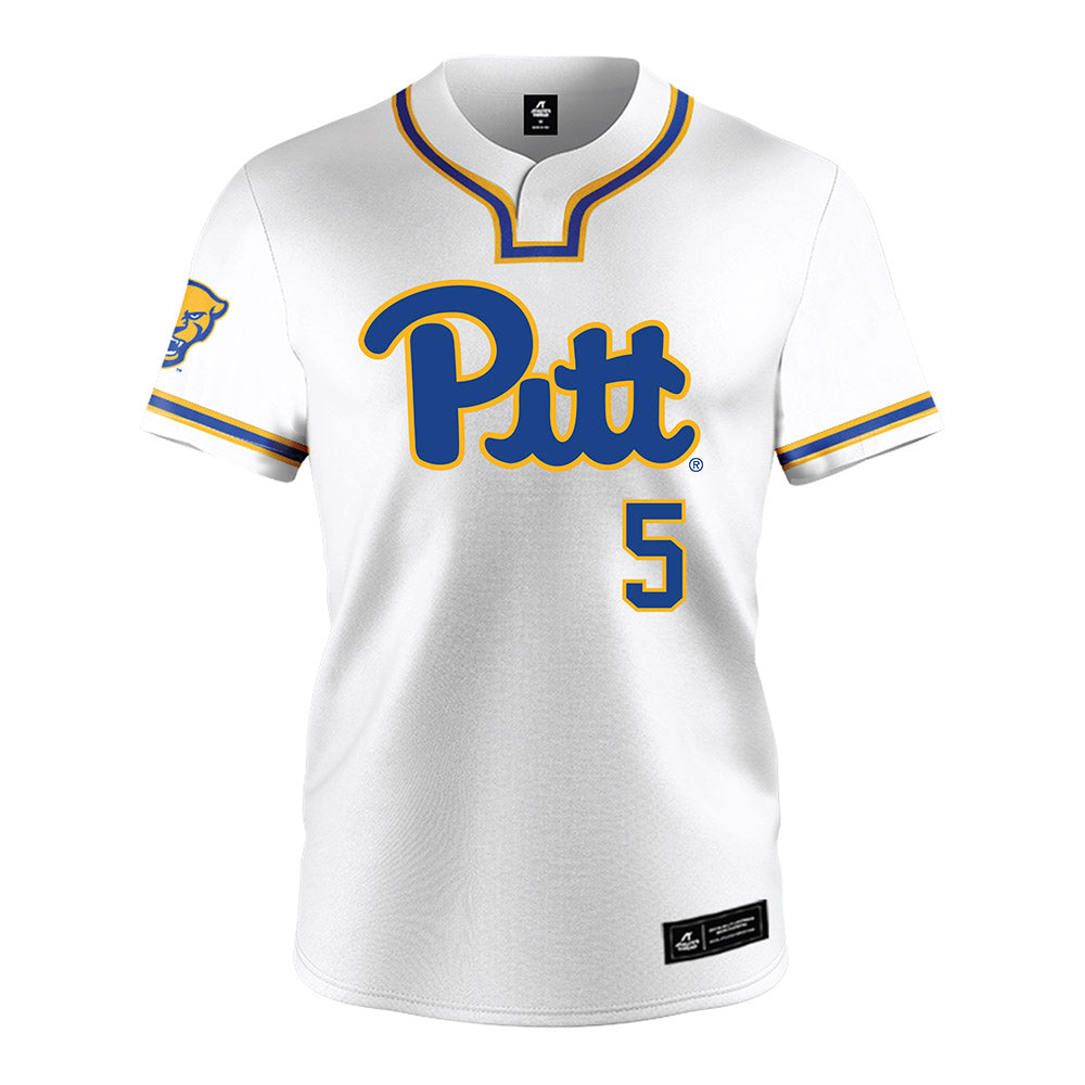Pittsburgh - NCAA Softball : Macy Hamilton - White Jersey-0