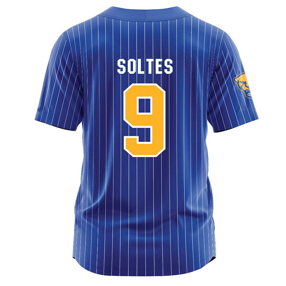 Pittsburgh - NCAA Softball : Sandra Soltes - Blue Jersey-1