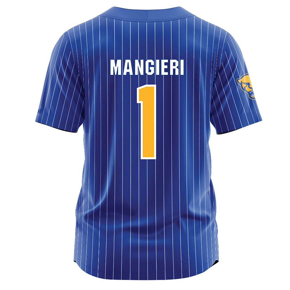 Pittsburgh - NCAA Softball : Keara Mangieri - Blue Jersey-1