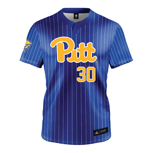 Pittsburgh - NCAA Softball : Sammy Horn - Blue Jersey-0