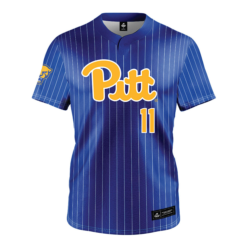 Pittsburgh - NCAA Softball : Amelia Thornton - Blue Jersey-0