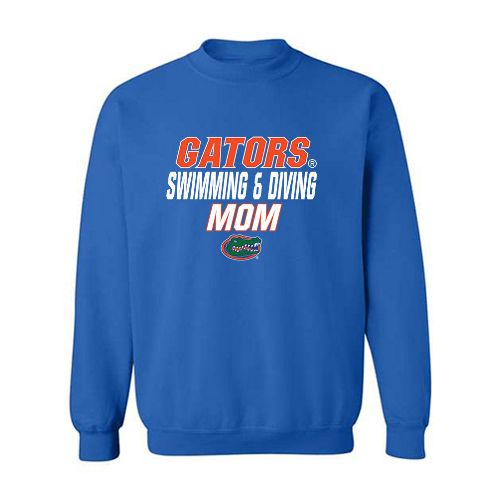 Florida - NCAA Men's Swimming & Diving : Liam Smith - Sports Mom Crewneck Sweatshirt-0
