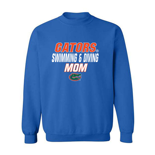 Florida - NCAA Men's Swimming & Diving : Liam Smith - Sports Mom Crewneck Sweatshirt-0