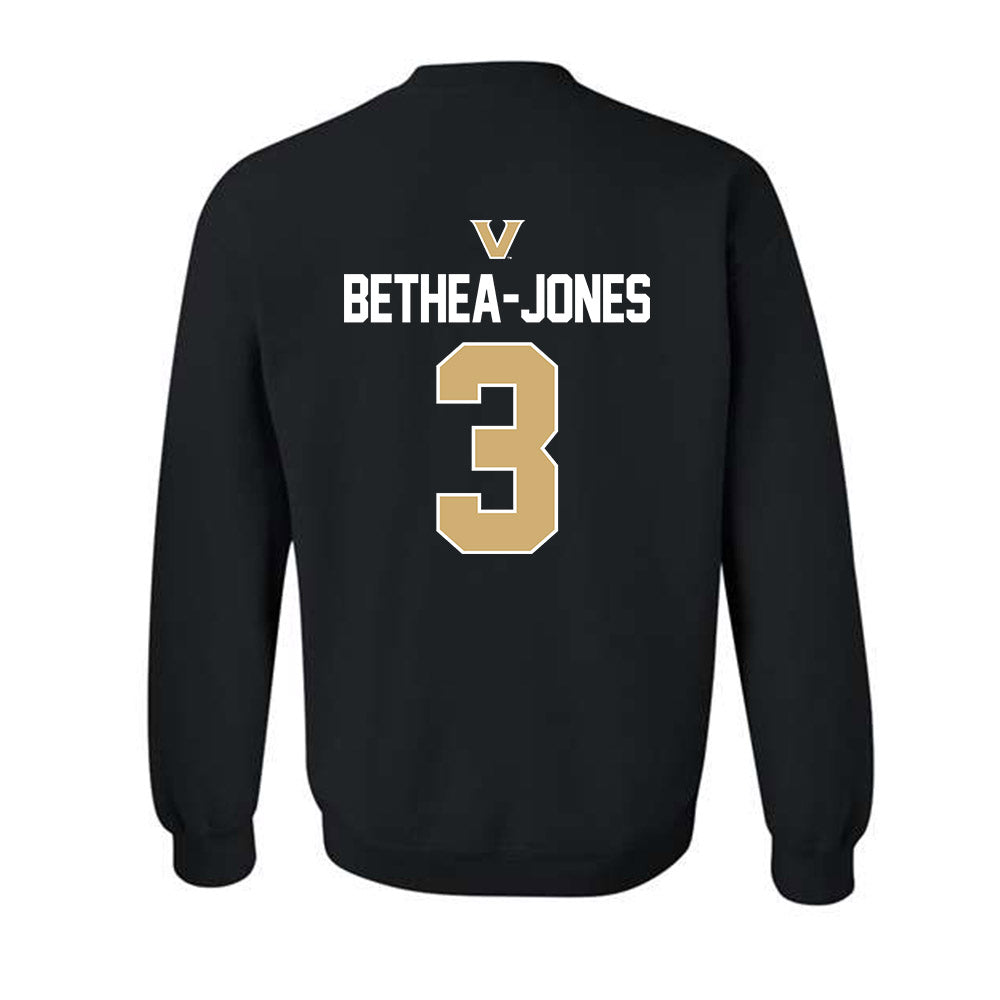 Vanderbilt - NCAA Women's Lacrosse : Chloe Bethea-Jones - Sports Mom Classic Shersey Crewneck Sweatshirt-1