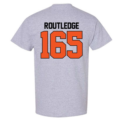 Oklahoma State - NCAA Wrestling : Kody Routledge - Sports Mom T-Shirt-1