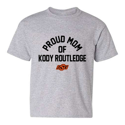 Oklahoma State - NCAA Wrestling : Kody Routledge - Sports Mom Youth T-Shirt-0