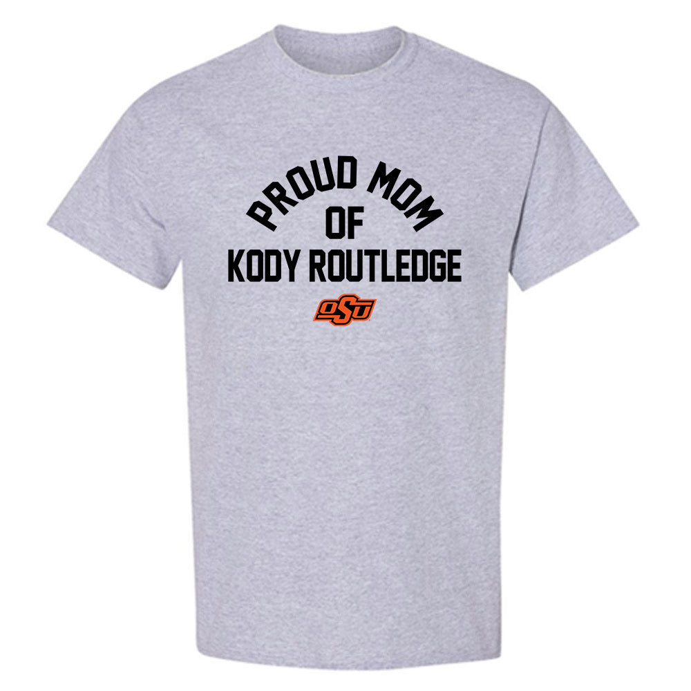 Oklahoma State - NCAA Wrestling : Kody Routledge - Sports Mom T-Shirt-0