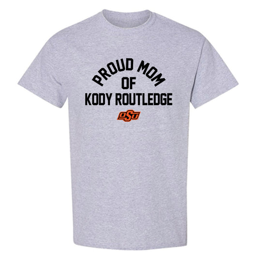 Oklahoma State - NCAA Wrestling : Kody Routledge - Sports Mom T-Shirt-0