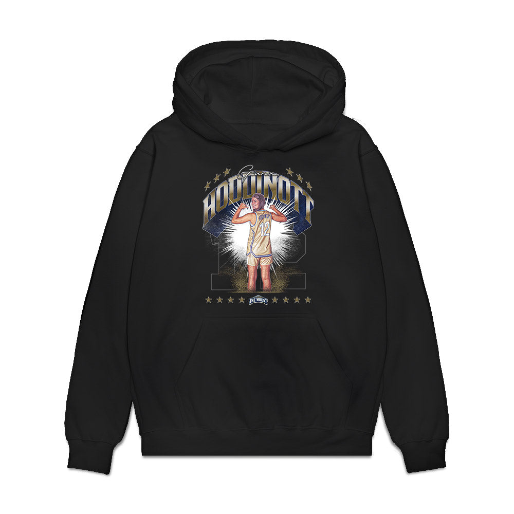 MSMU - NCAA Women's Basketball : Giana Hoddinott - Caricature Premium Hooded Sweatshirt-0