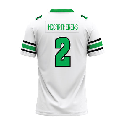 Marshall - NCAA Football : Charles McCartherens - White Premium Football Jersey-1
