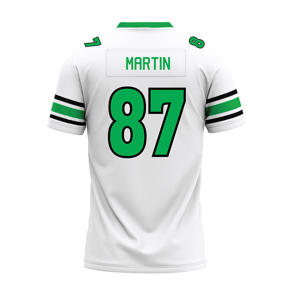 Marshall - NCAA Football : Tony Martin - White Premium Football Jersey-1