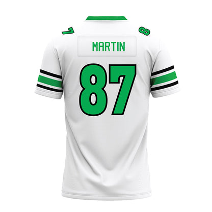 Marshall - NCAA Football : Tony Martin - White Premium Football Jersey-1
