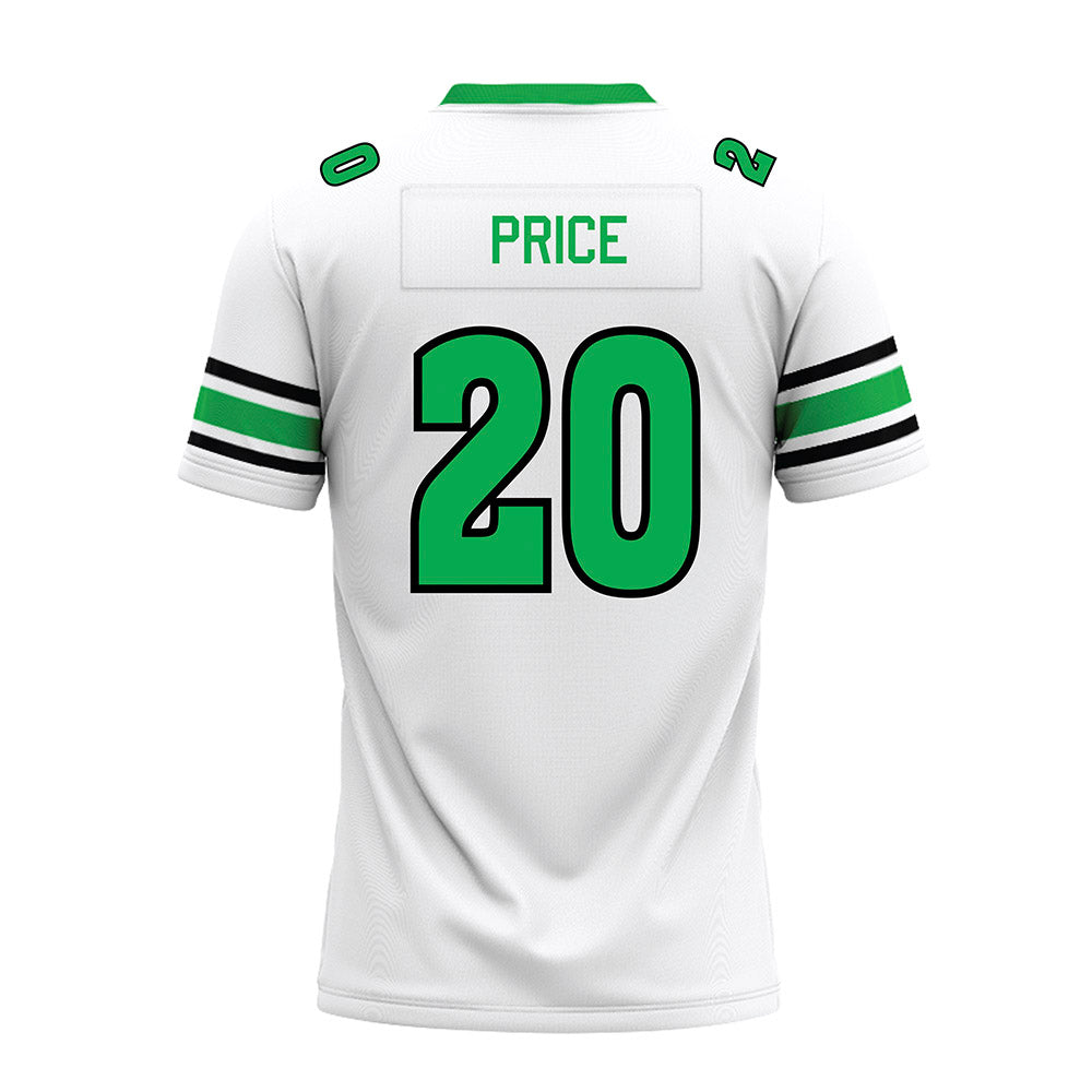 Marshall - NCAA Football : Judah Price - White Premium Football Jersey-1