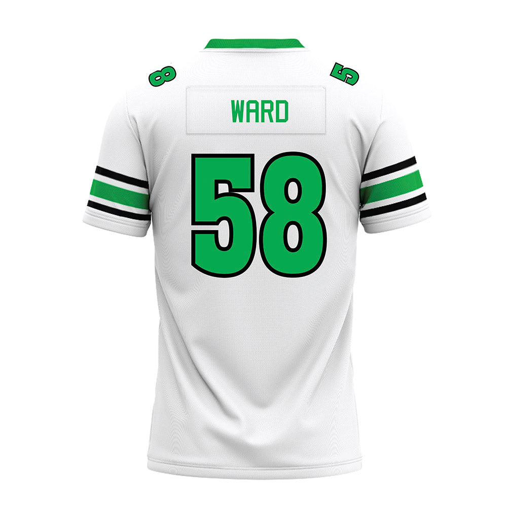 Marshall - NCAA Football : Braydin Ward - White Premium Football Jersey-1