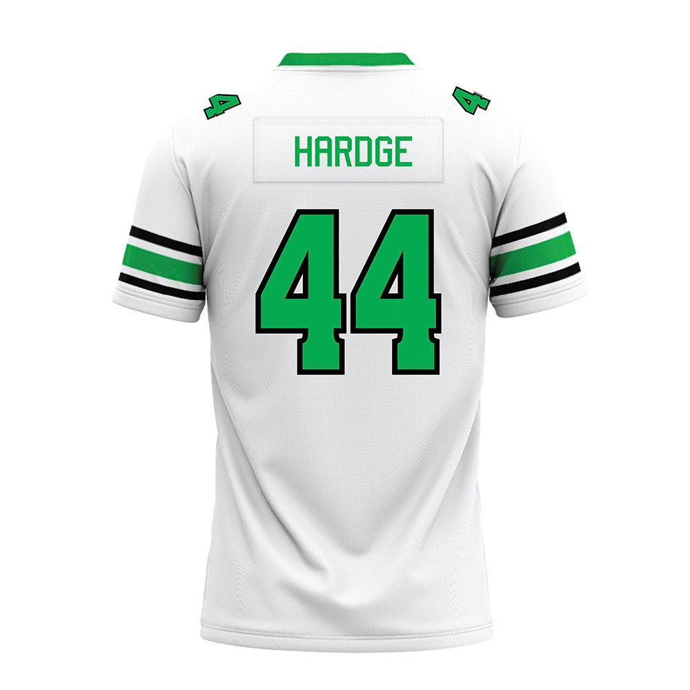Marshall - NCAA Football : Kenyatta Hardge - White Premium Football Jersey-1
