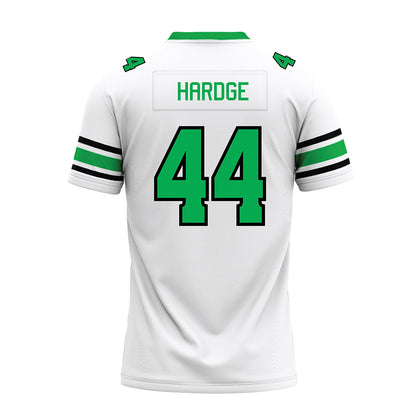 Marshall - NCAA Football : Kenyatta Hardge - White Premium Football Jersey-1