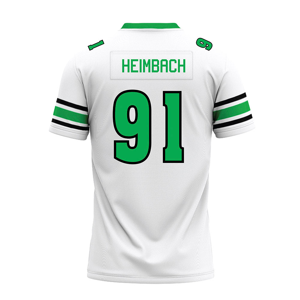 Marshall - NCAA Football : Cooper Heimbach - White Premium Football Jersey-1