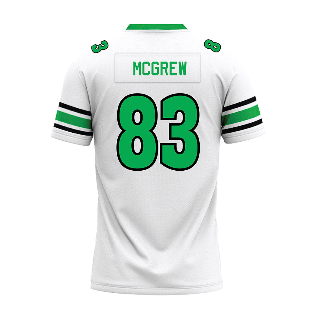 Marshall - NCAA Football : Rhett Mcgrew - White Premium Football Jersey-1