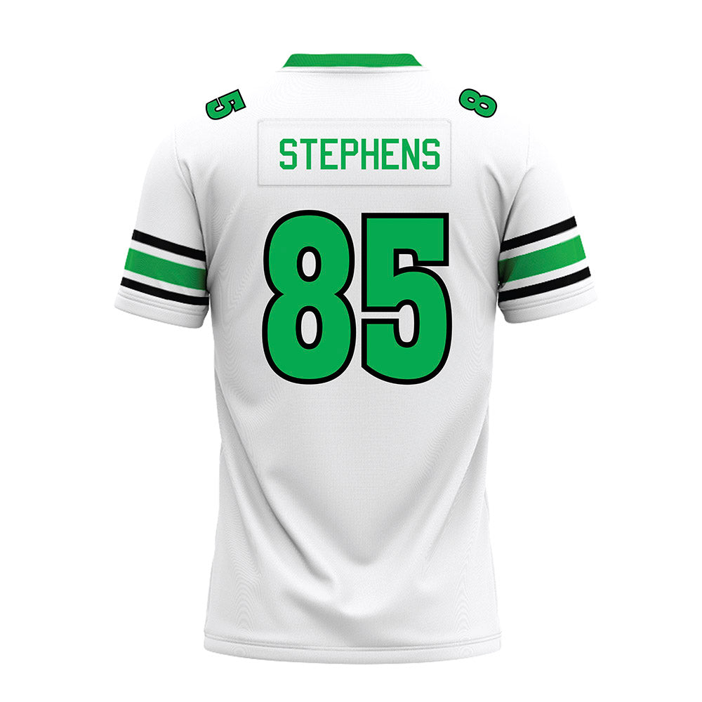 Marshall - NCAA Football : Tracy Stephens - White Premium Football Jersey-1