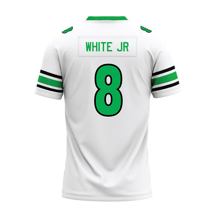 Marshall - NCAA Football : Sherone White Jr. - White Premium Football Jersey-1