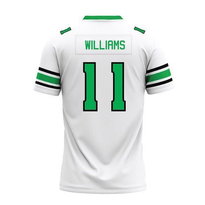 Marshall - NCAA Football : Drew Williams - White Premium Football Jersey-1