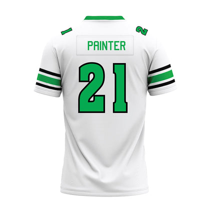 Marshall - NCAA Football : Keydel Painter - White Premium Football Jersey-1