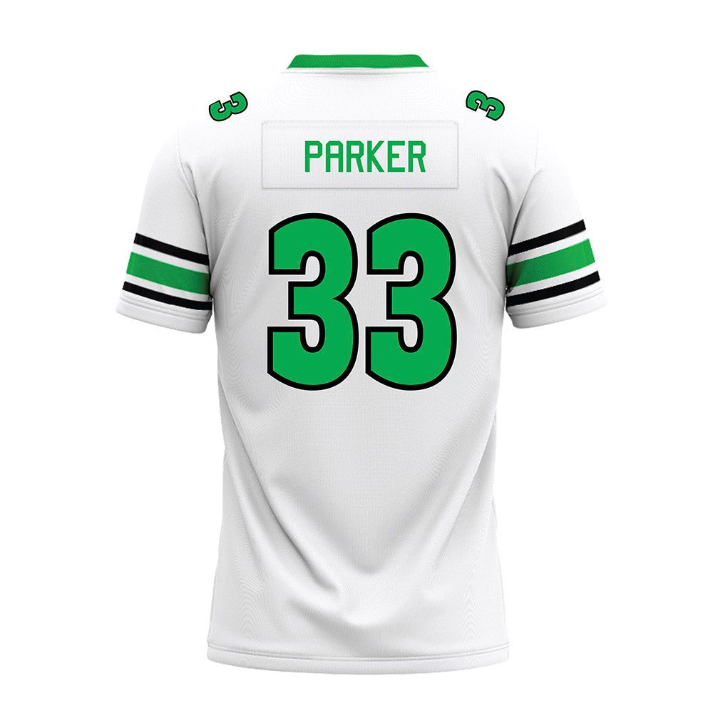 Marshall - NCAA Football : Andre Parker - White Premium Football Jersey-1