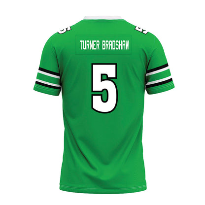 Marshall - NCAA Football : Xayvion Turner-Bradshaw - Green Premium Football Jersey-1