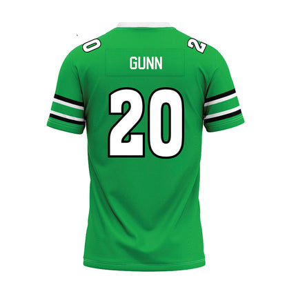Marshall - NCAA Football : Zeke Gunn - Green Premium Football Jersey-1