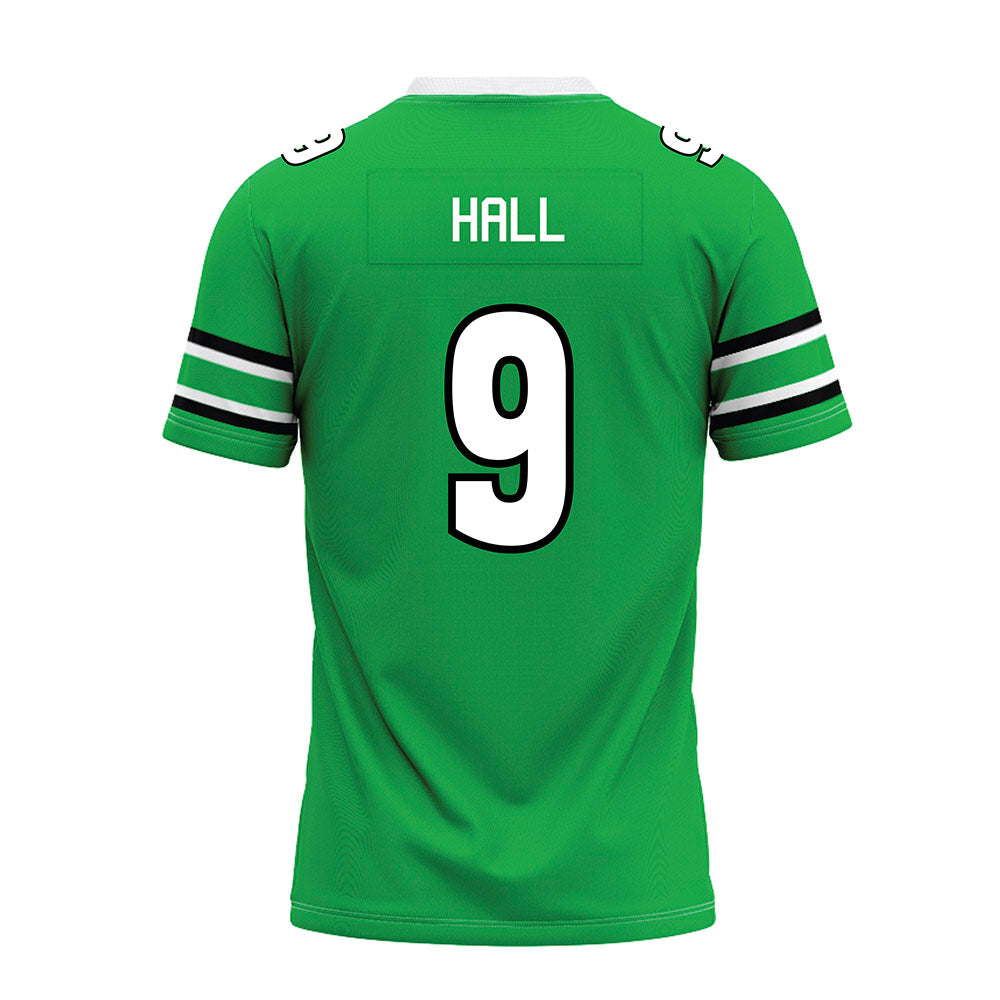 Marshall - NCAA Football : Brayden Hall - Green Premium Football Jersey-1