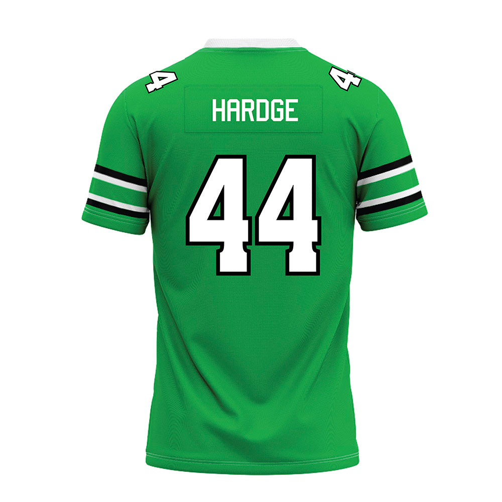 Marshall - NCAA Football : Kenyatta Hardge - Green Premium Football Jersey-1
