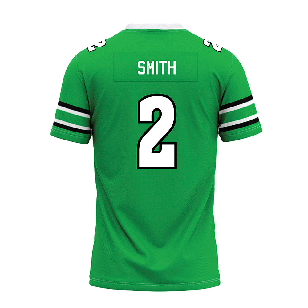 Marshall - NCAA Football : Daytione Smith - Green Premium Football Jersey-1