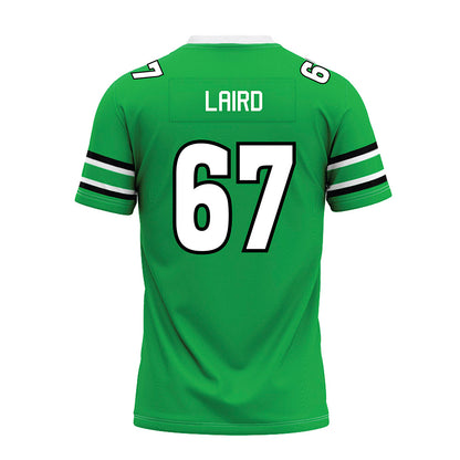 Marshall - NCAA Football : Jack Laird - Green Premium Football Jersey-1