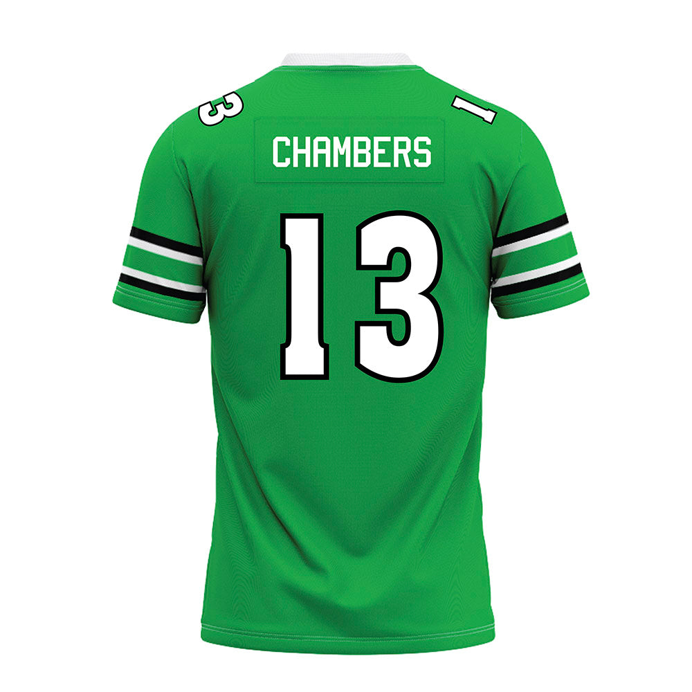Marshall - NCAA Football : Brennan Chambers - Green Premium Football Jersey-1