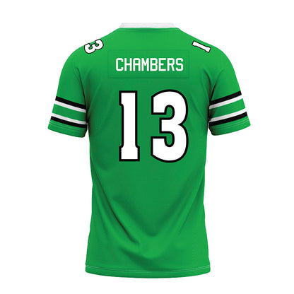 Marshall - NCAA Football : Brennan Chambers - Green Premium Football Jersey-1