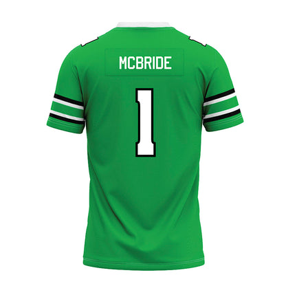 Marshall - NCAA Football : Kelvon McBride - Green Premium Football Jersey-1