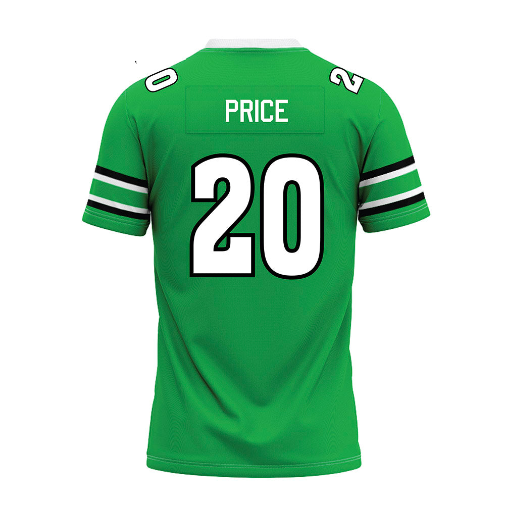 Marshall - NCAA Football : Judah Price - Green Premium Football Jersey-1