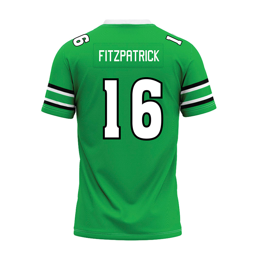 Marshall - NCAA Football : Christian Fitzpatrick - Green Premium Football Jersey-1
