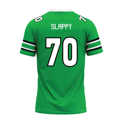 Marshall - NCAA Football : Jalen Slappy - Green Premium Football Jersey-1