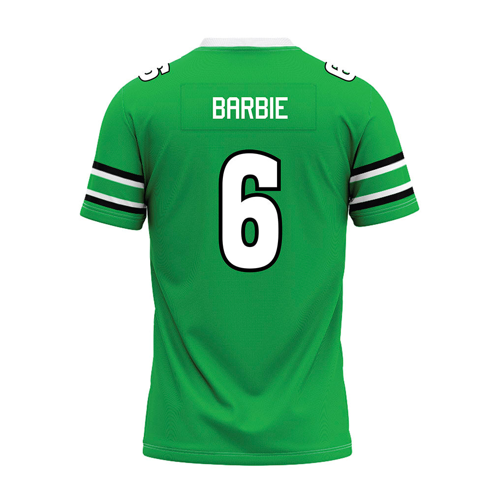 Marshall - NCAA Football : Jo'shon Barbie - Green Premium Football Jersey-1