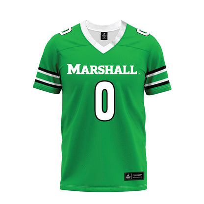 Marshall - NCAA Football : Caleb Clark-Glover - Green Premium Football Jersey-0