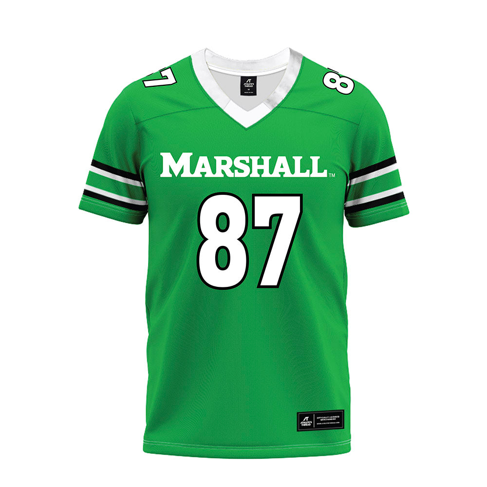 Marshall - NCAA Football : Tony Martin - Green Premium Football Jersey-0