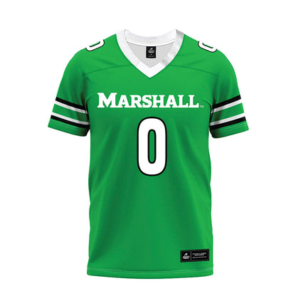 Marshall - NCAA Football : Deandre Tamarez - Green Premium Football Jersey-0