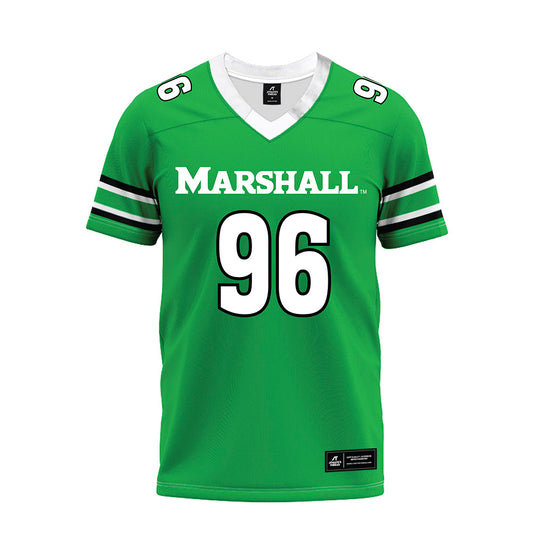 Marshall - NCAA Football : Ty Powell - Green Premium Football Jersey-0