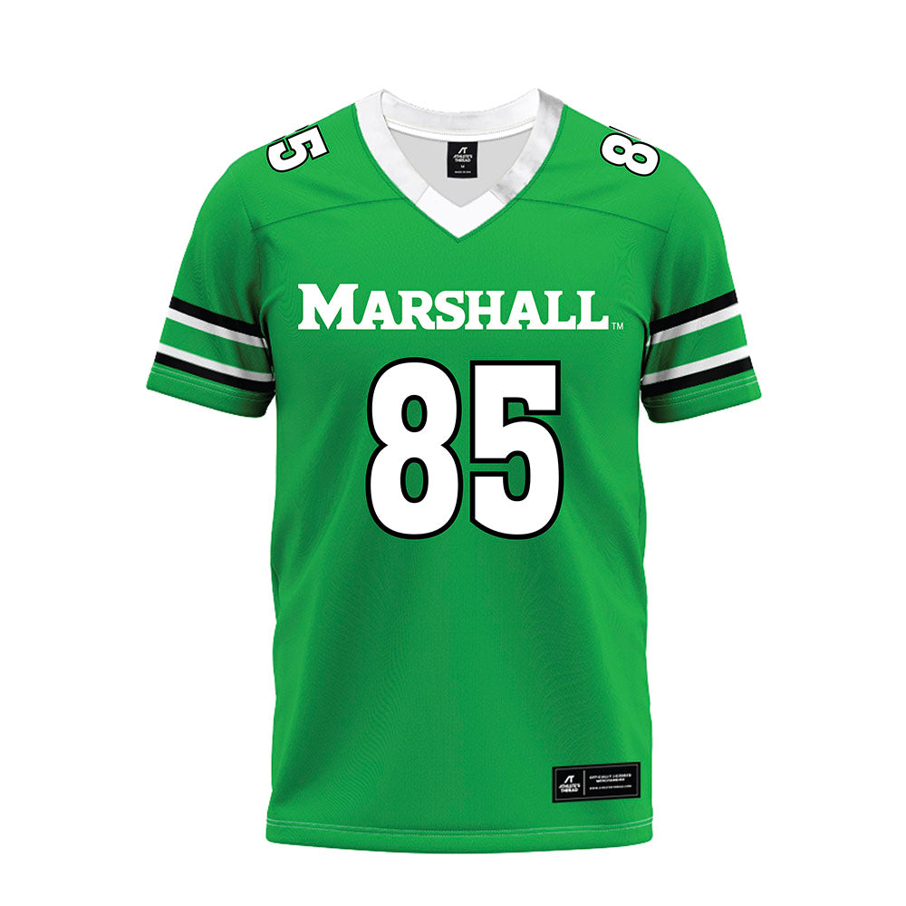Marshall - NCAA Football : Tracy Stephens - Green Premium Football Jersey-0