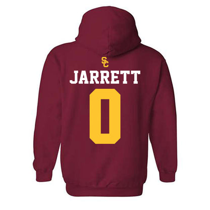 USC - NCAA Football : Jamaal Jarrett - Classic Shersey Hooded Sweatshirt-1