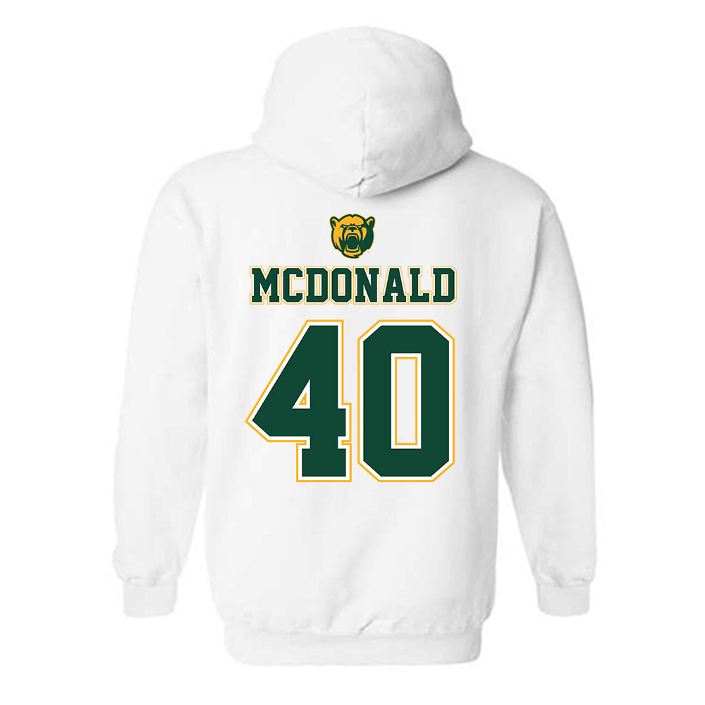 Baylor - NCAA Acrobatics & Tumbling : Leavy McDonald - National Champions Shersey Hooded Sweatshirt-1