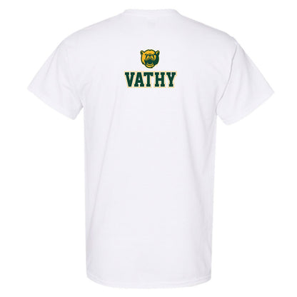Baylor - NCAA Acrobatics & Tumbling : Gabby Vathy - National Champions Shersey T-Shirt-1