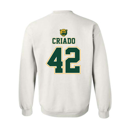 Baylor - NCAA Acrobatics & Tumbling : Sofia Criado - National Champions Shersey Crewneck Sweatshirt-1